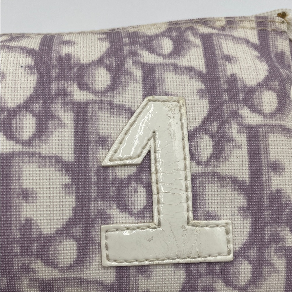 Dior Purple and Cream Cosmetic Case - Picture 8 of 12
